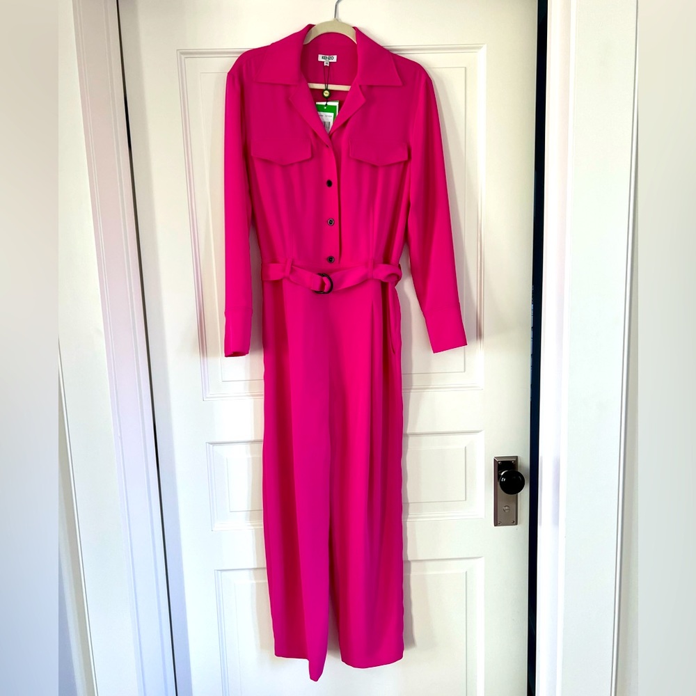 Kenzo belted jumpsuit